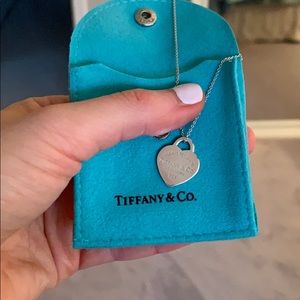 Real Return to Tiffany - Heart Tag Necklace